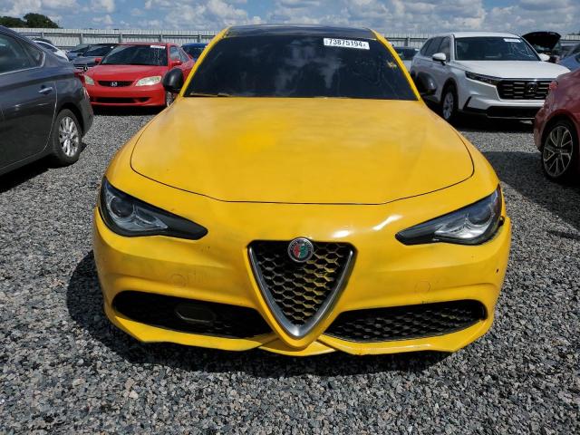  ALFA ROMEO GIULIA 2019 Жовтий