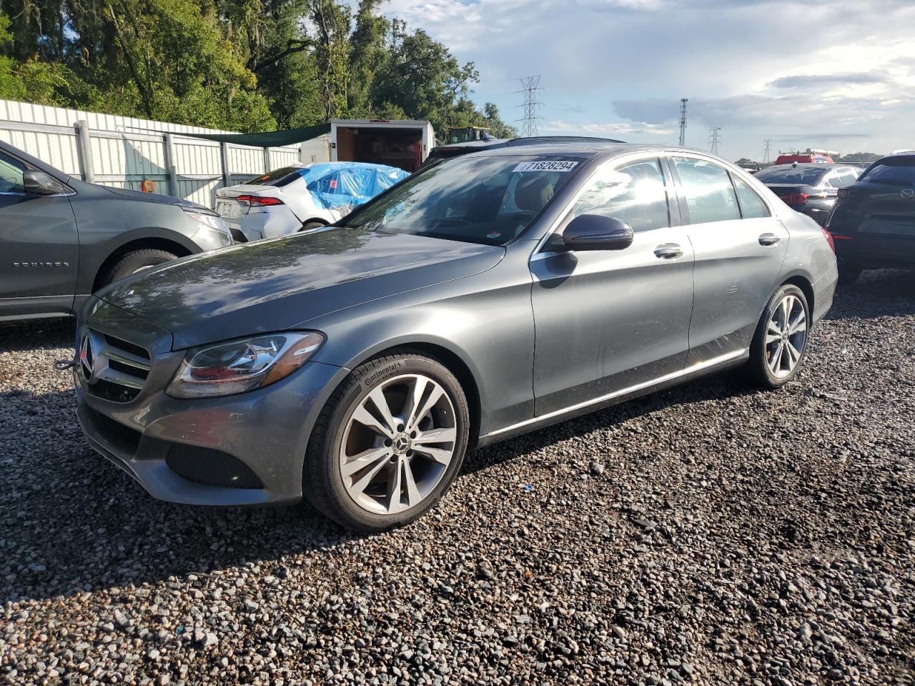 WDDWF4JB8JR318483 2018 MERCEDES-BENZ C CLASS - Image 1