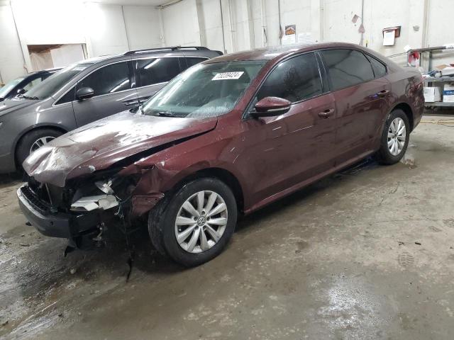 2013 Volkswagen Passat S zu verkaufen in Madisonville, TN - Front End