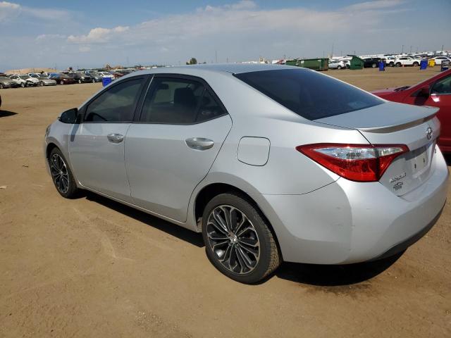 Sedans TOYOTA COROLLA 2014 Srebrny