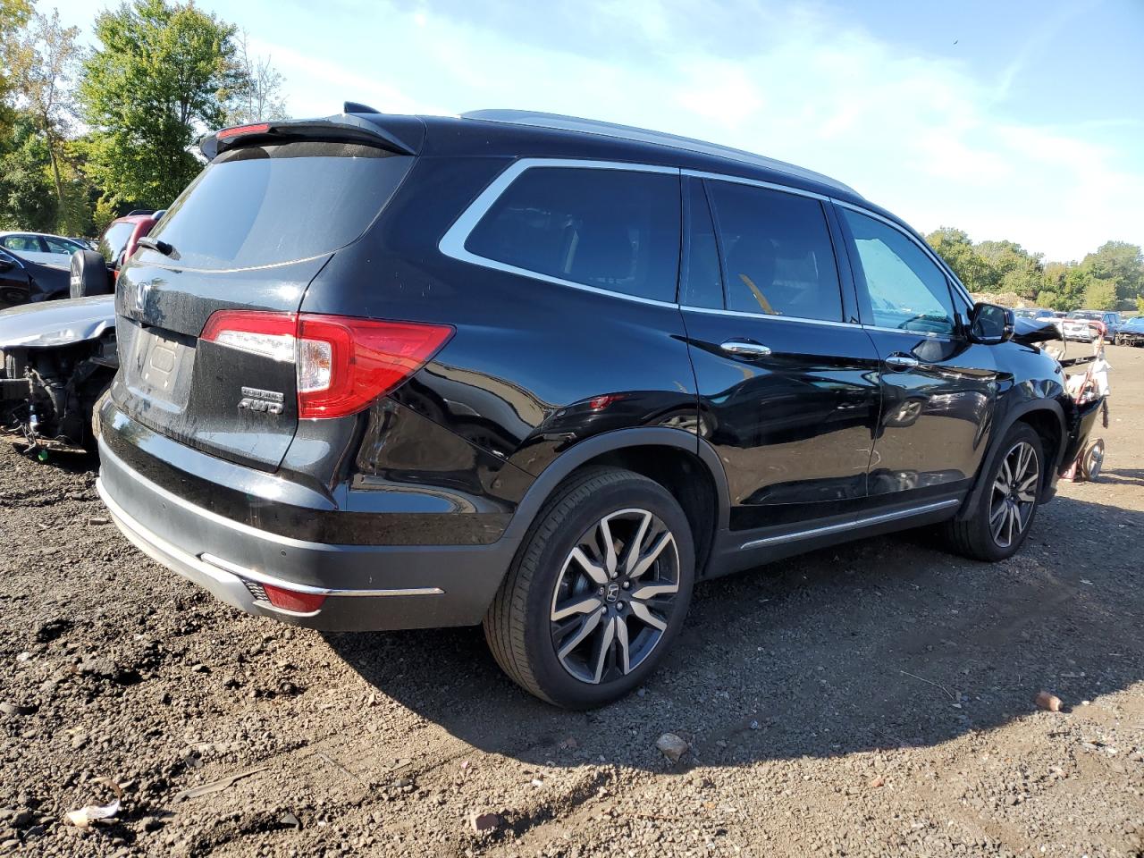 2019 Honda Pilot Touring VIN: 5FNYF6H96KB066872 Lot: 71048104