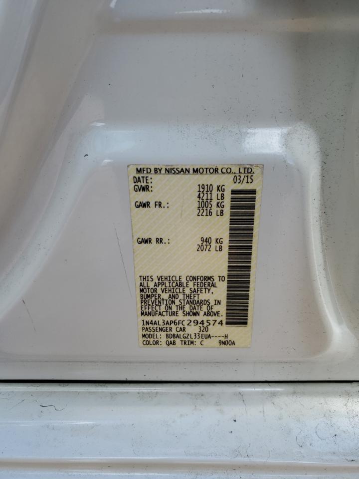 1N4AL3AP6FC294574 2015 NISSAN ALTIMA - Image 12