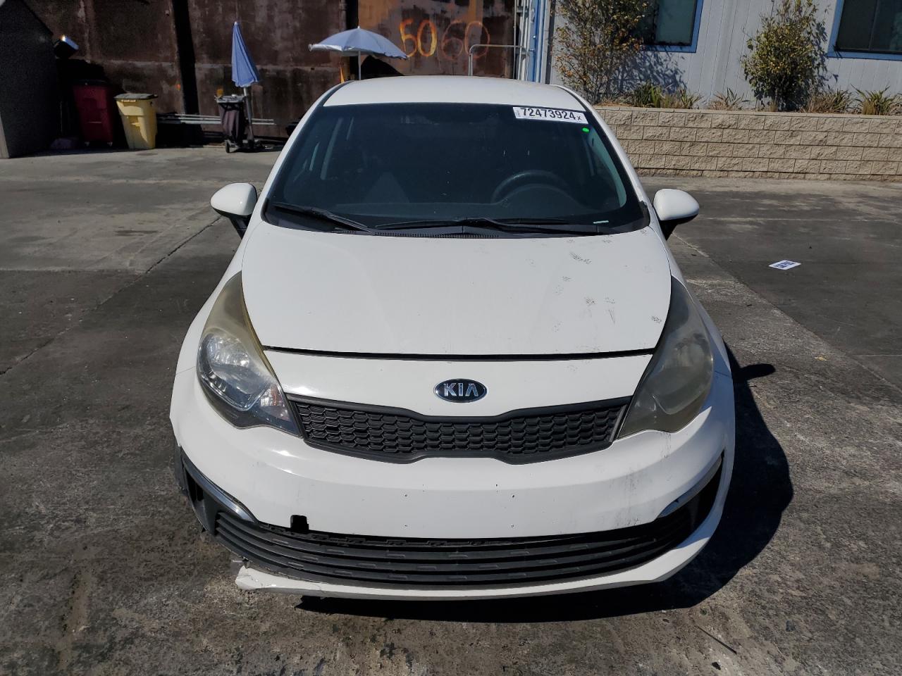 2017 Kia Rio Lx VIN: KNADM4A31H6036789 Lot: 72473924