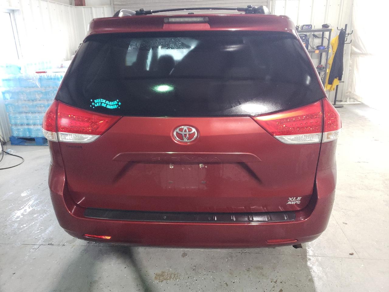 5TDDK3DC7CS033029 2012 Toyota Sienna Xle