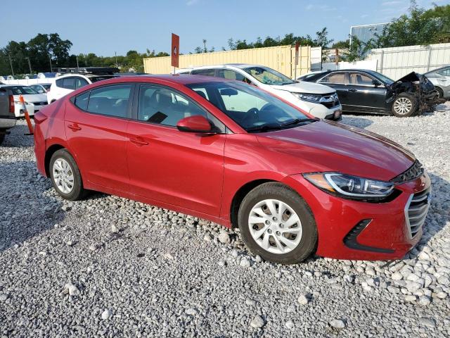  HYUNDAI ELANTRA 2017 Czerwony