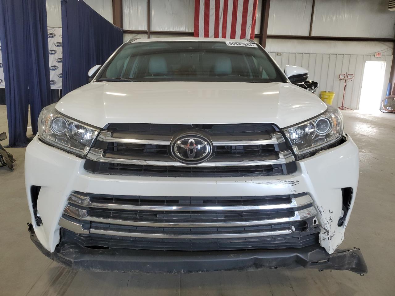 VIN 5TDYZRFH0KS360122 2019 TOYOTA HIGHLANDER no.5