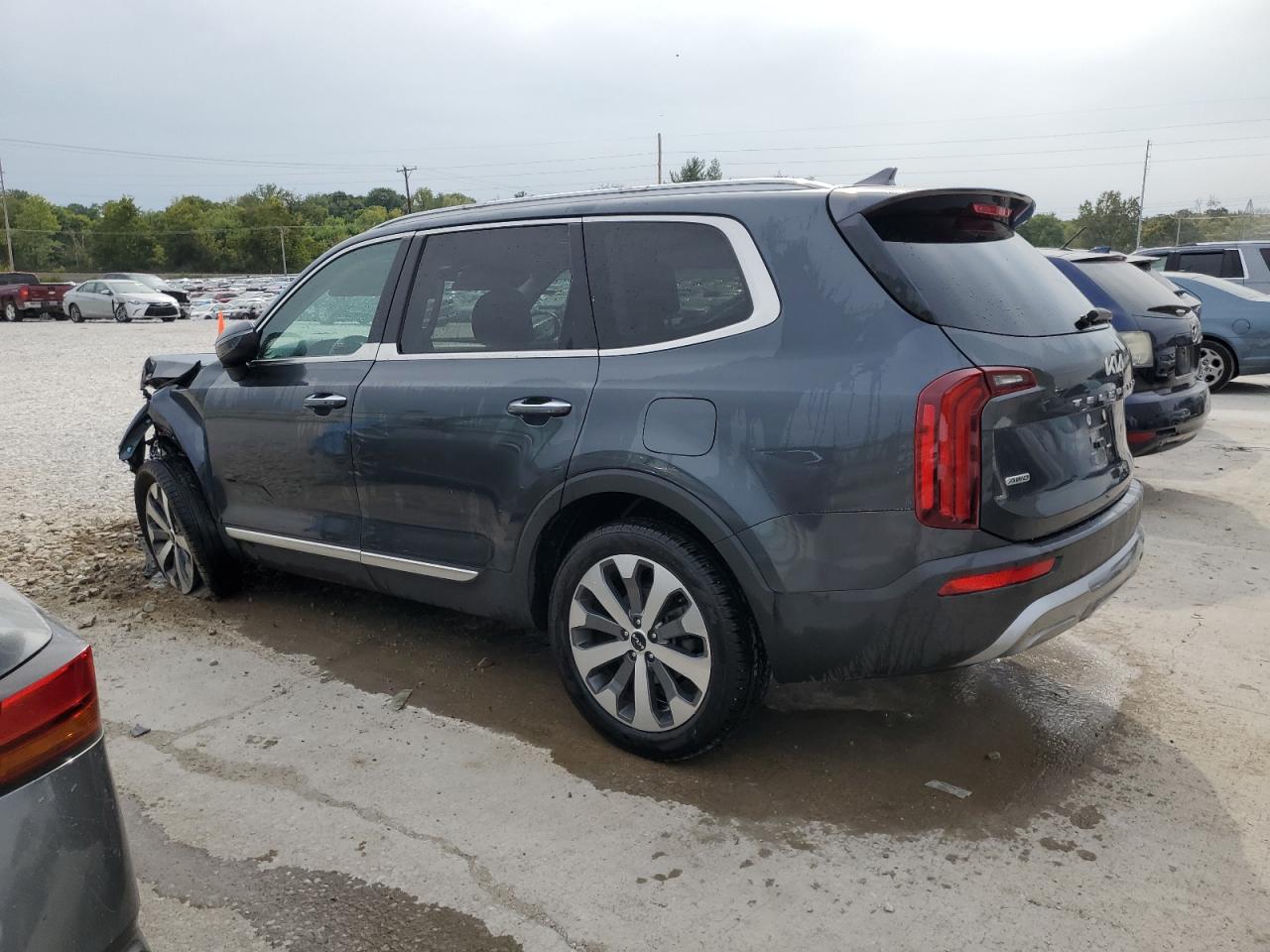 VIN 5XYP6DHC8NG206669 2022 KIA TELLURIDE no.2