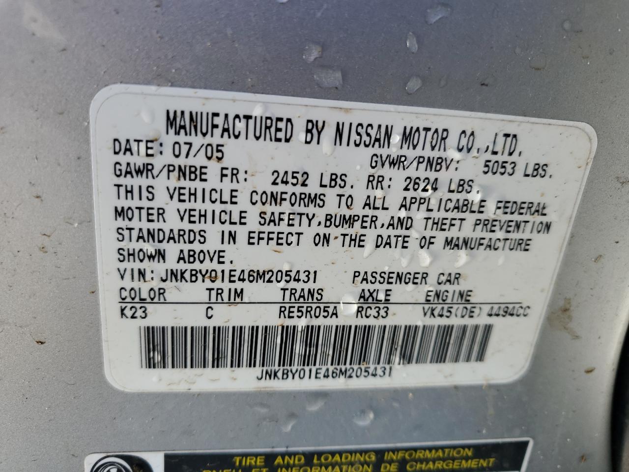 2006 Infiniti M - Image 12