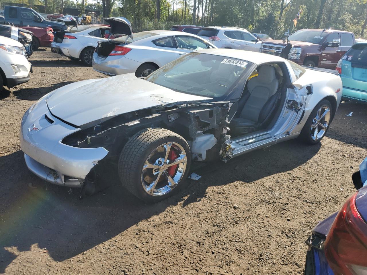 2012 Chevrolet Corvette Grand Sport VIN: 1G1YS2DW1C5104469 Lot: 70903094