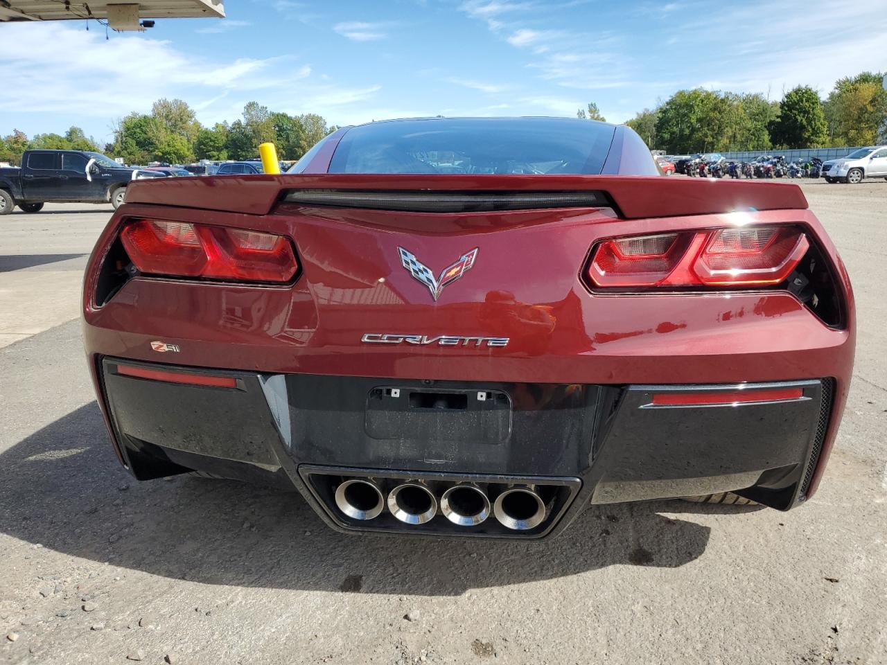 2016 Chevrolet Corvette Stingray Z51 3Lt VIN: 1G1YM2D77G5109197 Lot: 72709064