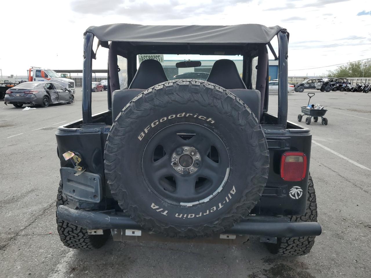 1999 Jeep Wrangler / Tj Sport VIN: 1J4FY19SXXP449064 Lot: 72598724