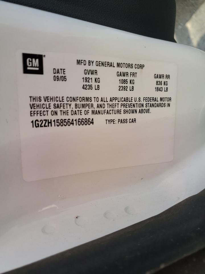 1G2ZH158564166864 2006 Pontiac G6 Gt