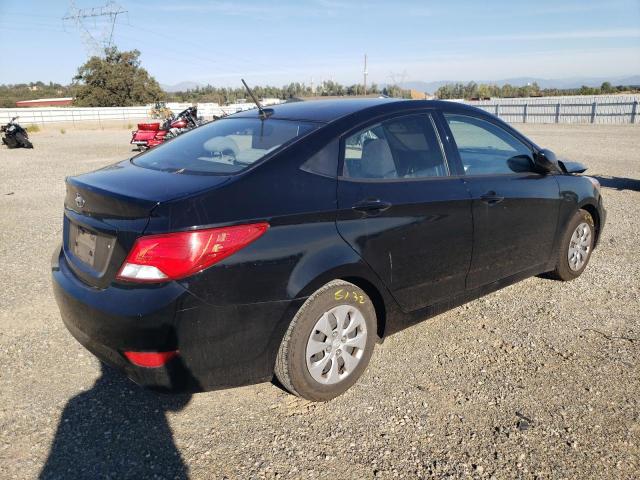  HYUNDAI ACCENT 2017 Czarny