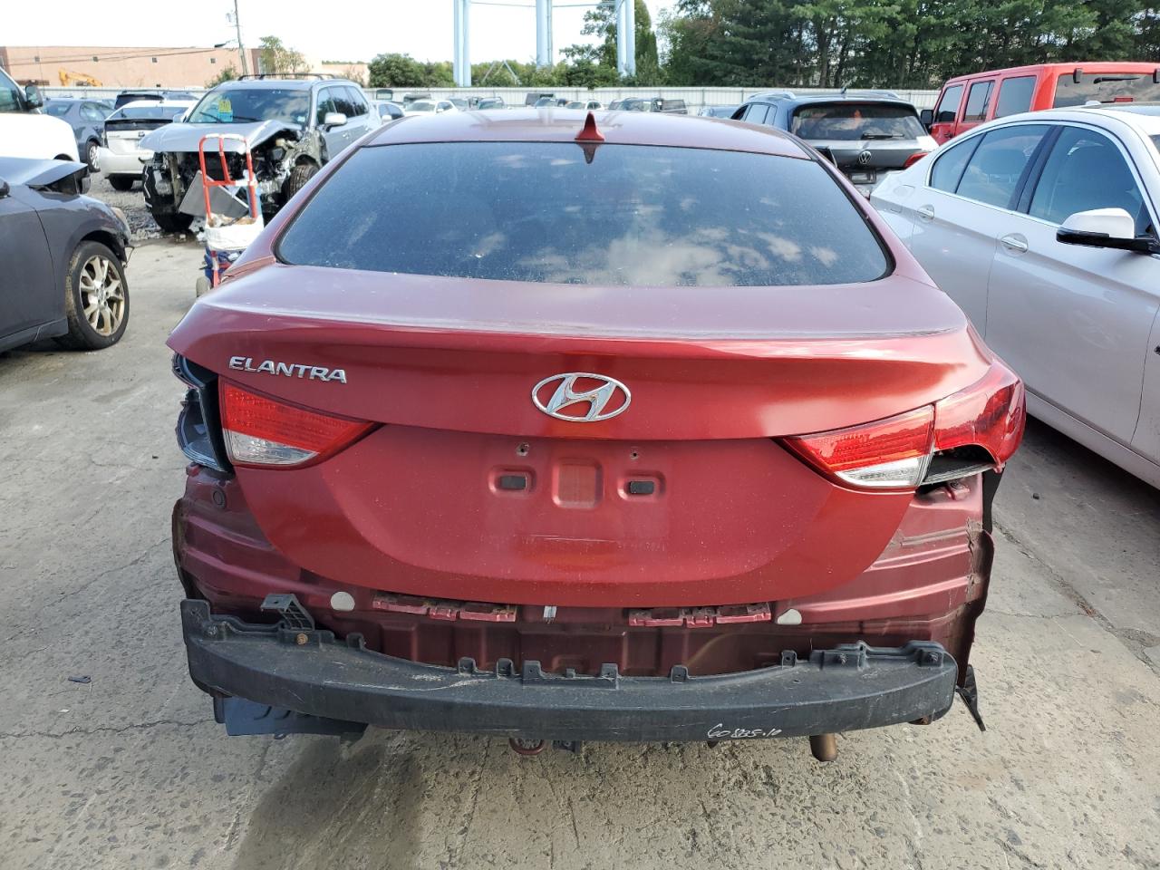 2013 Hyundai Elantra Gls VIN: 5NPDH4AE0DH347977 Lot: 70171684