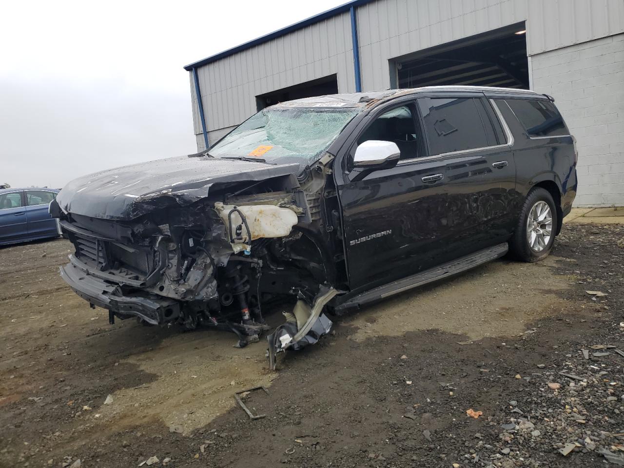 2022 Chevrolet Suburban K1500 Premier en Venta en Windsor, NJ - Rollover