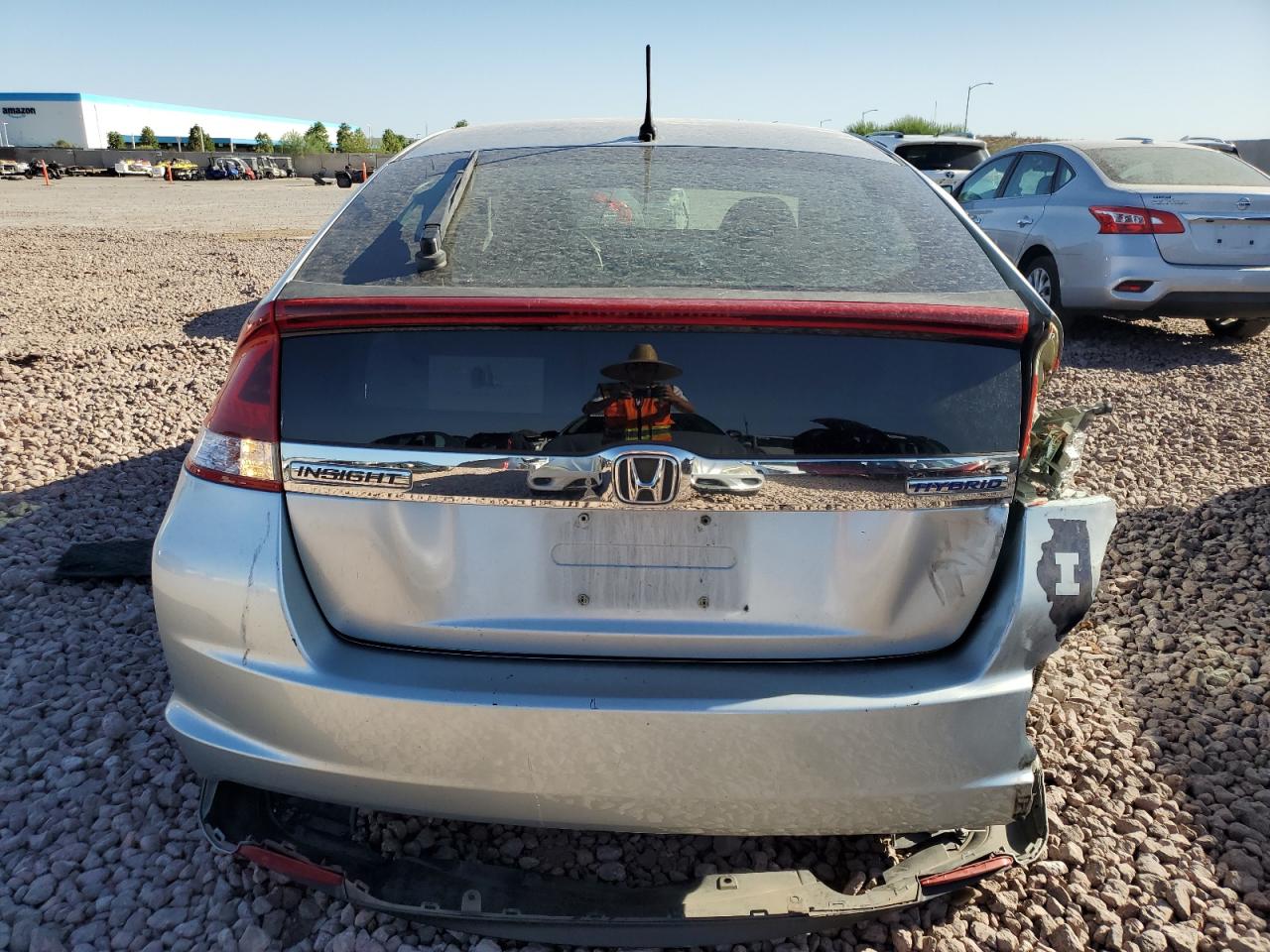 2013 Honda Insight Ex VIN: JHMZE2H72DS001990 Lot: 72176144