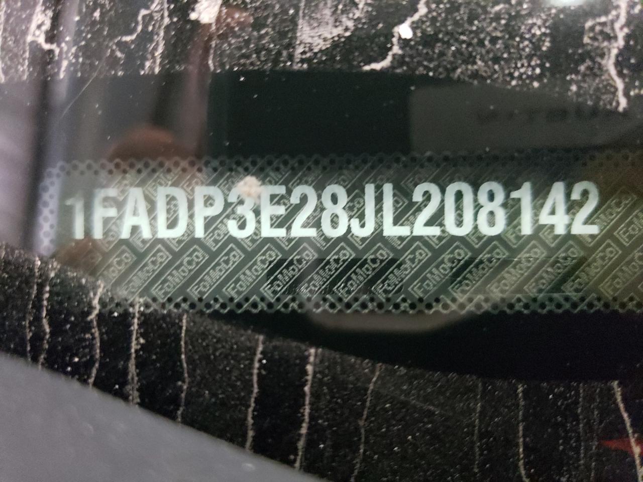 1FADP3E28JL208142 2018 Ford Focus S