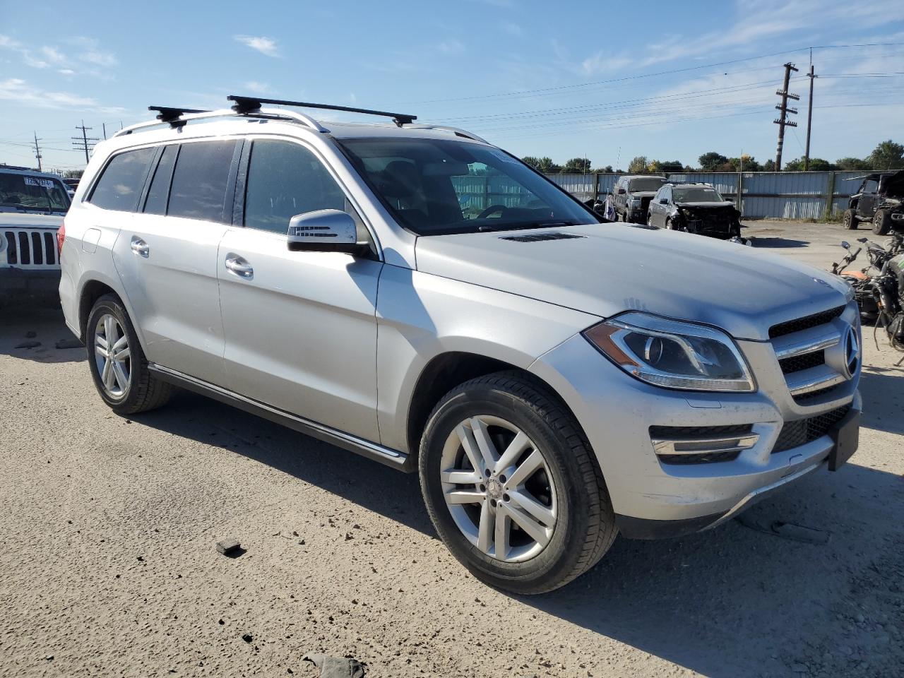 VIN 4JGDF6EE2FA487157 2015 MERCEDES-BENZ GL-CLASS no.4