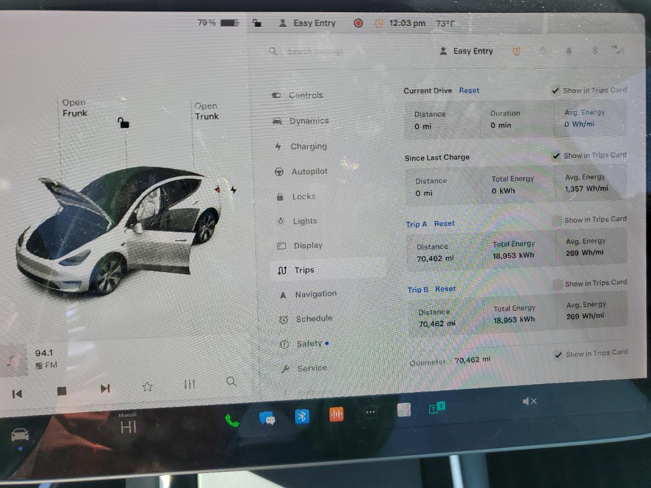 5YJYGDEE2MF088017 2021 Tesla Model Y