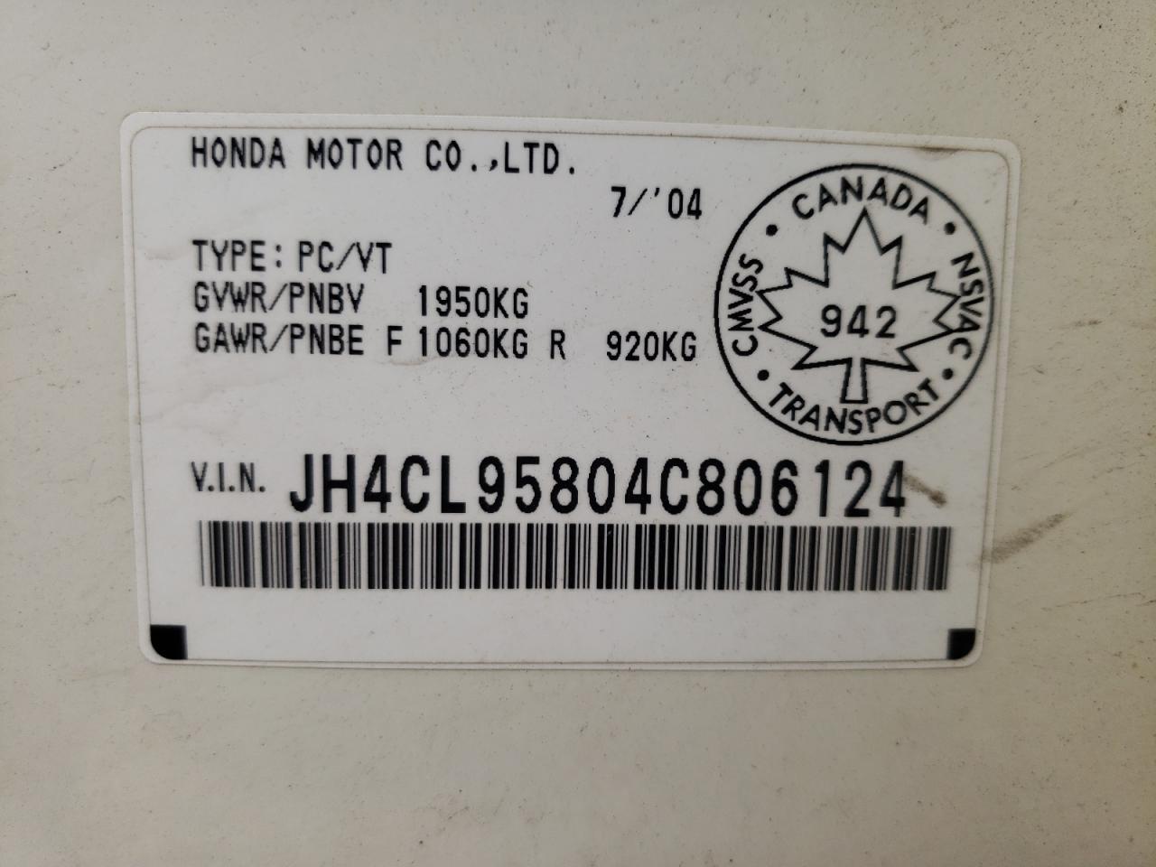 2004 Acura TSX - Image 12