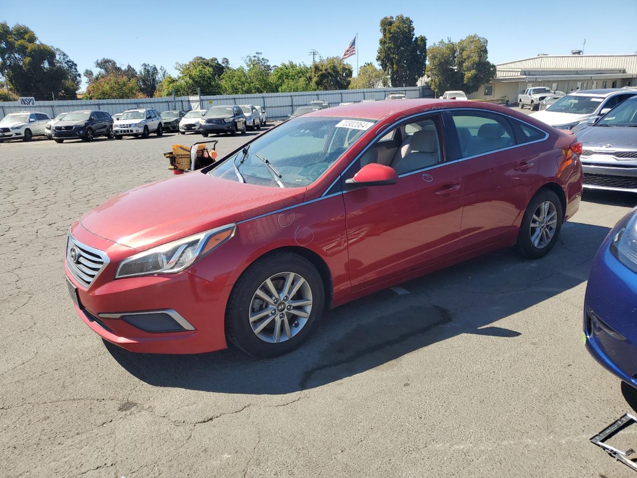 2017 Hyundai Sonata Se VIN: 5NPE24AFXHH469198 Lot: 70302064