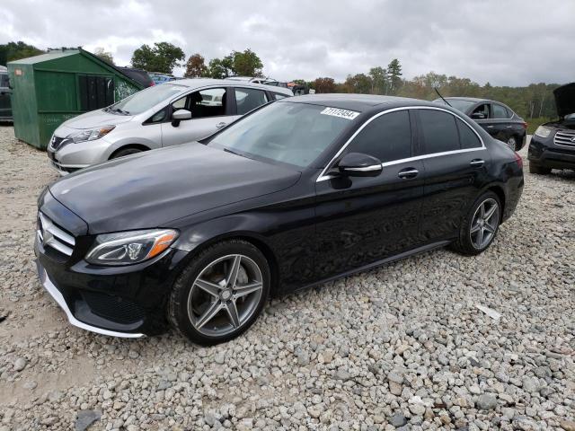  MERCEDES-BENZ C-CLASS 2015 Чорний