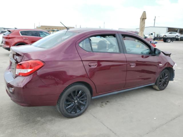  MITSUBISHI MIRAGE 2020 Czerwony