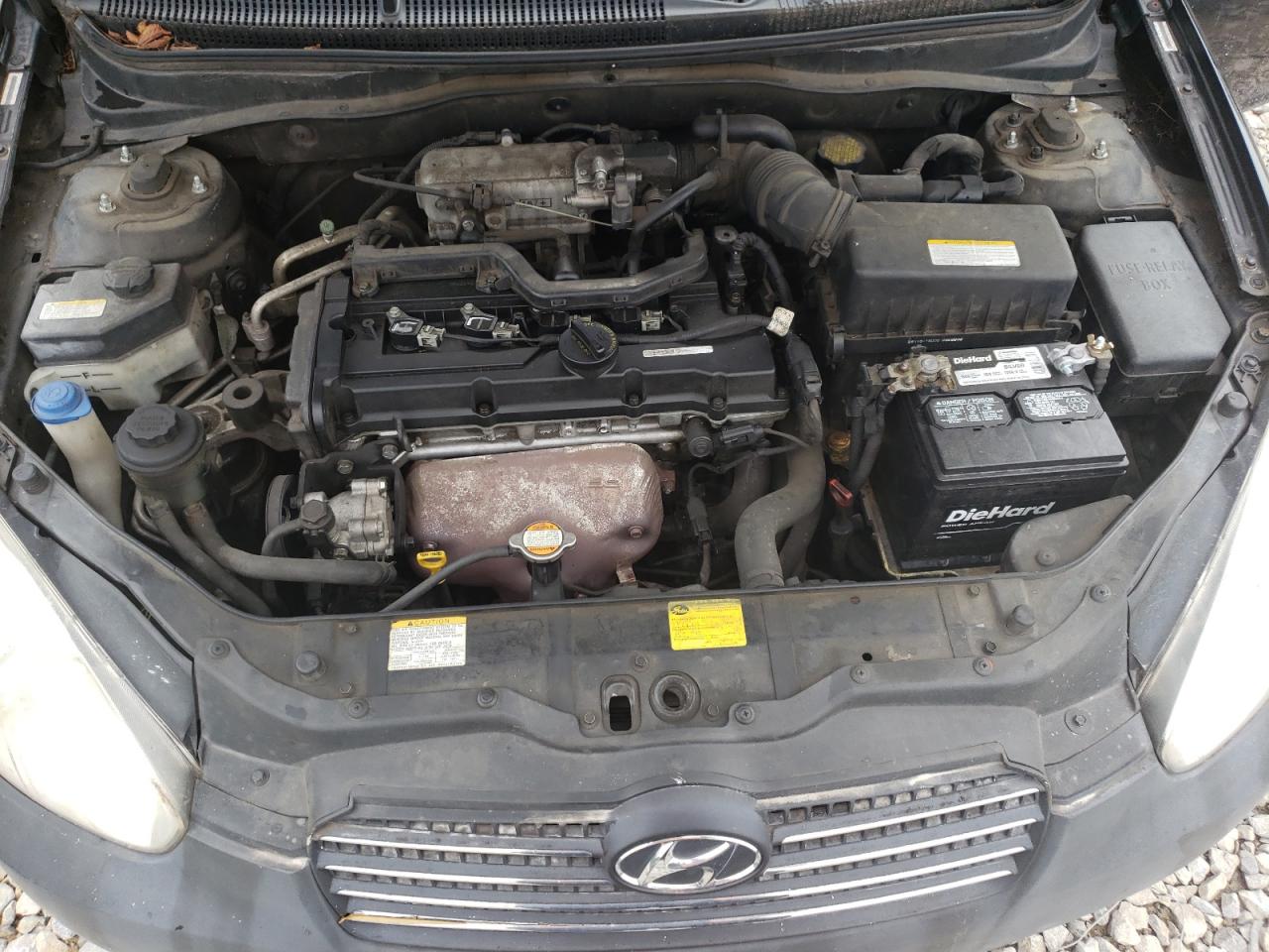 KMHCN46C67U089093 2007 Hyundai Accent Gls