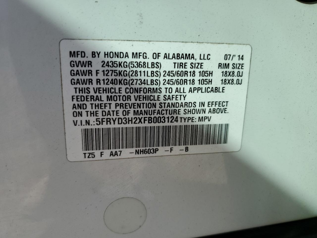 2015 Acura MDX - Image 15