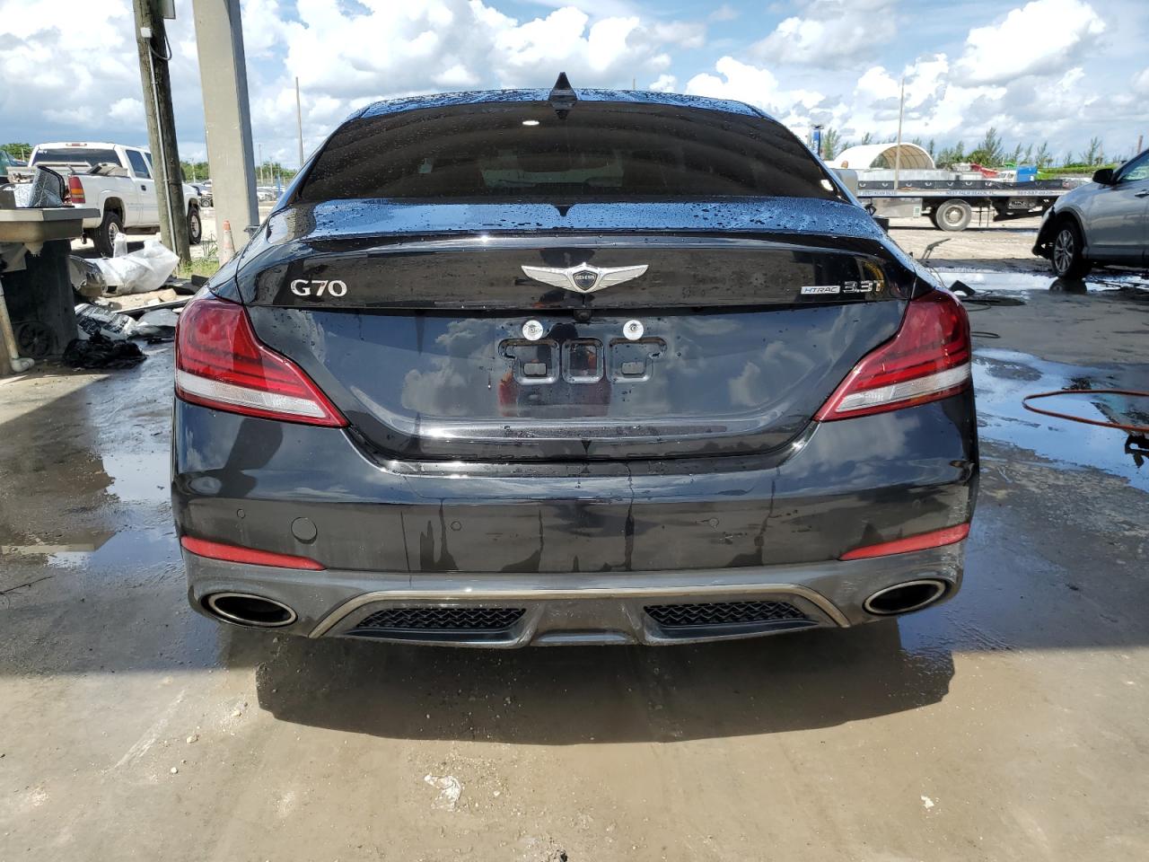 2021 Genesis G70 Prestige VIN: KMTG34LE9MU070858 Lot: 71347344