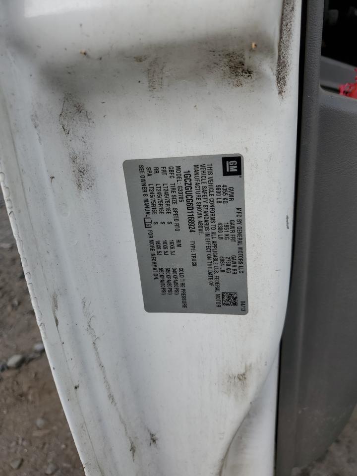 2013 Chevrolet Express G3500 VIN: 1GCZGUCG6D1168924 Lot: 62075594