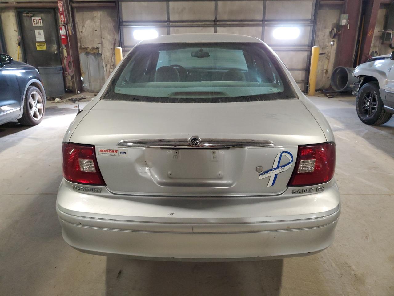 2003 Mercury Sable Gs VIN: 1MEFM50UX3G625949 Lot: 71662624