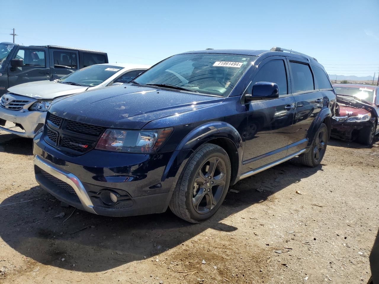 2018 Dodge Journey Crossroad VIN: 3C4PDCGG9JT490210 Lot: 71991494