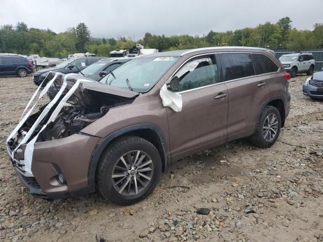  TOYOTA HIGHLANDER 2017 tan