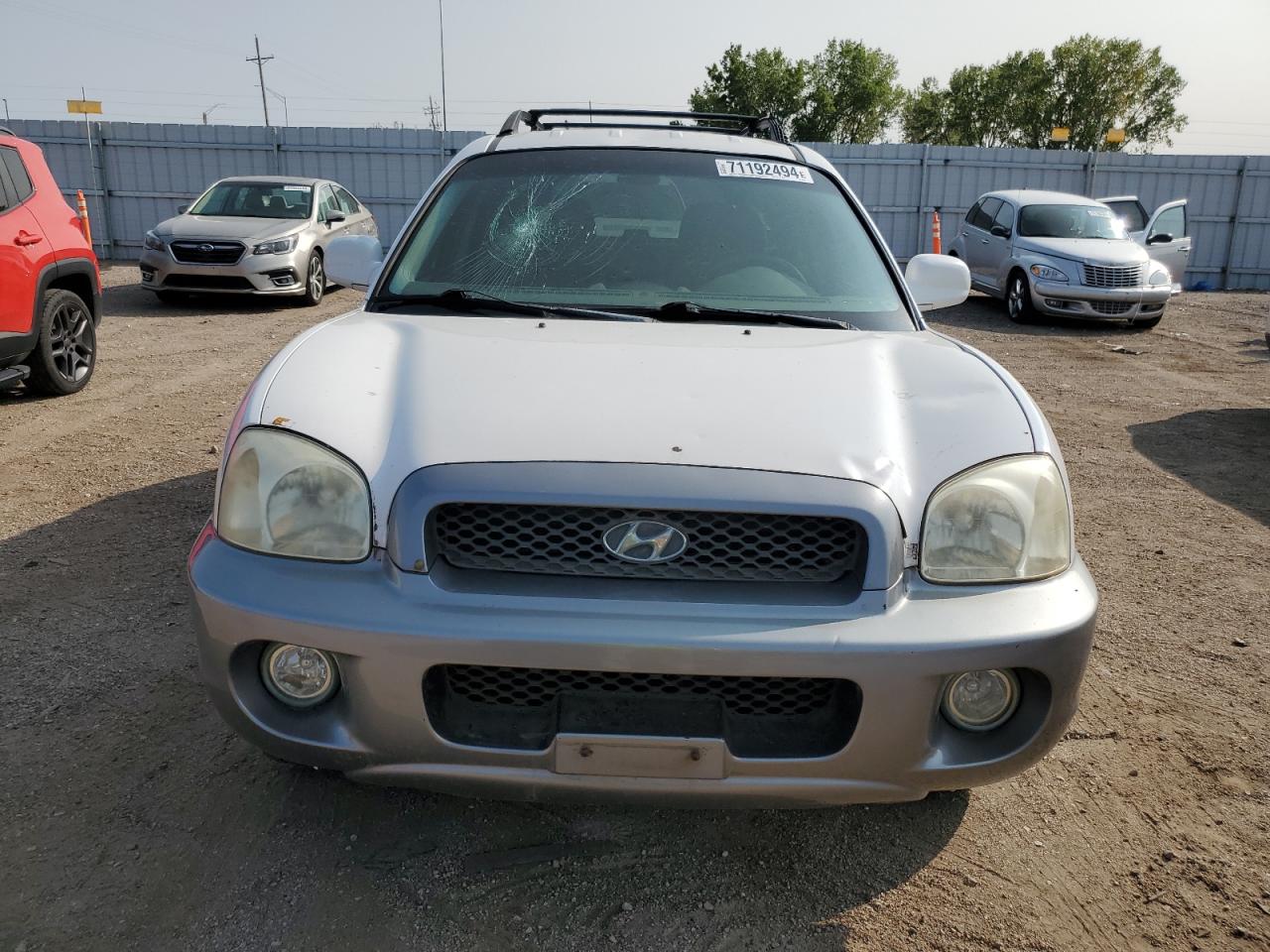 KM8SC73D73U471997 2003 Hyundai Santa Fe Gls