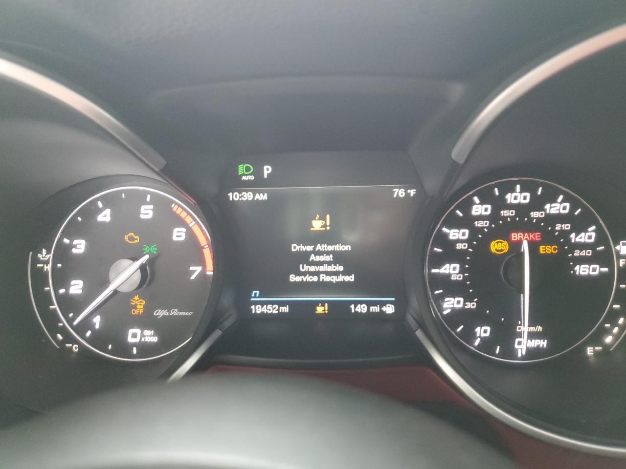 2021 Alfa Romeo Stelvio Ti VIN: ZASPAKBN0M7C99106 Lot: 72137564