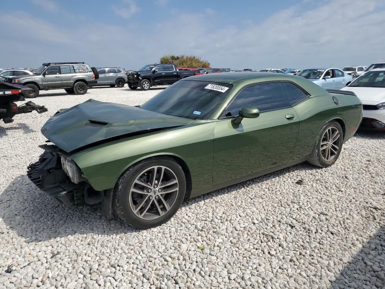 2019 Dodge Challenger Sxt VIN: 2C3CDZGG1KH522180 Lot: 71820554