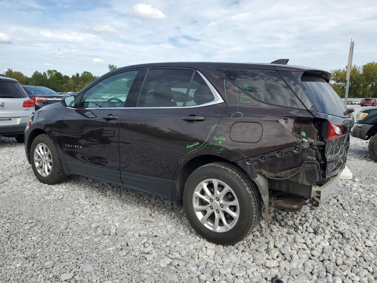 2020 Chevrolet Equinox Lt VIN: 2GNAXKEVXL6174449 Lot: 71701344