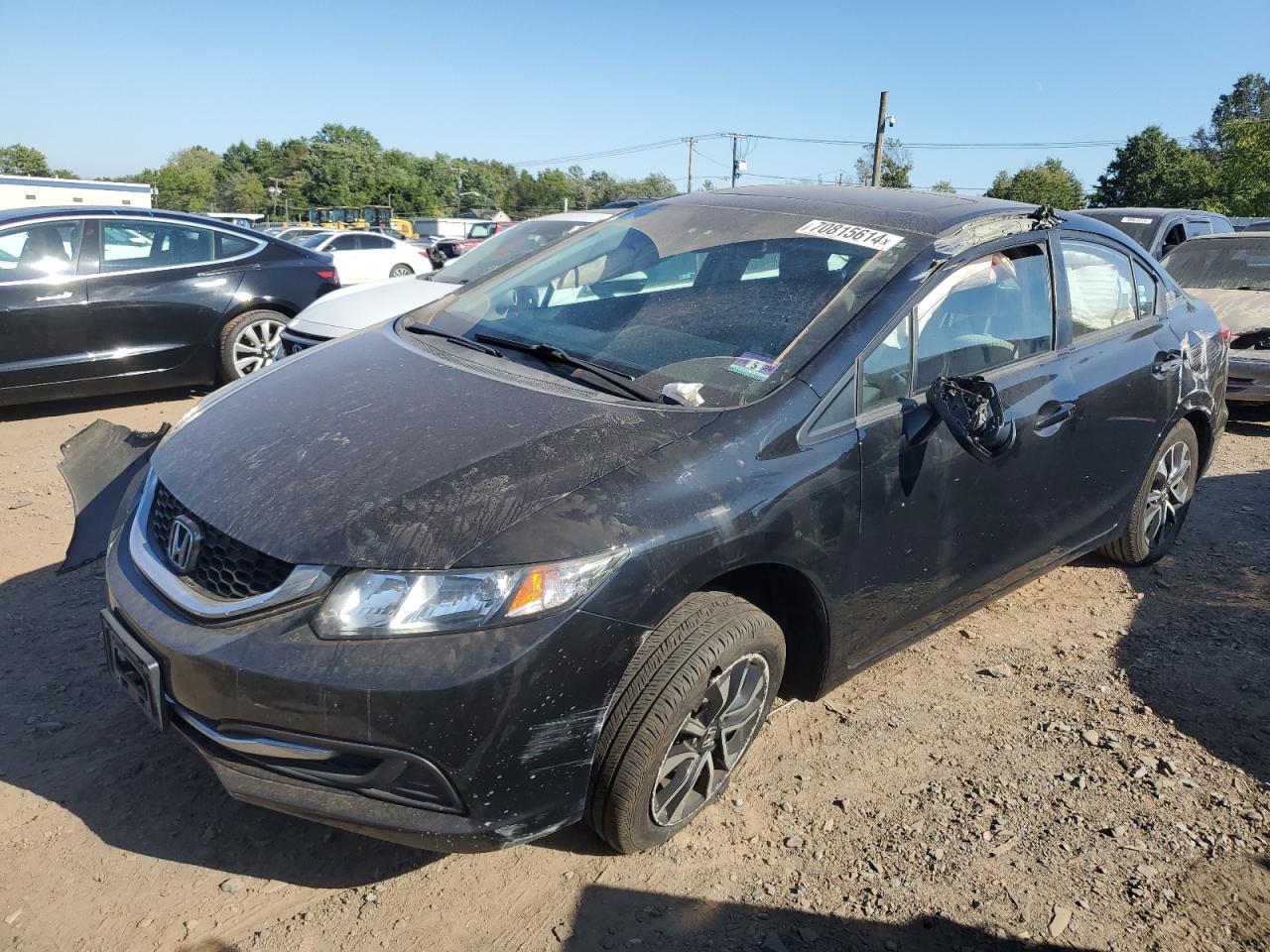 19XFB2F81FE701806 2015 HONDA CIVIC - Image 1