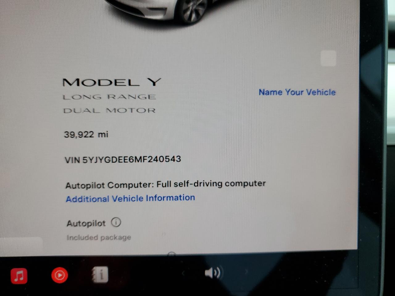 2021 Tesla Model Y VIN: 5YJYGDEE6MF240543 Lot: 71440634