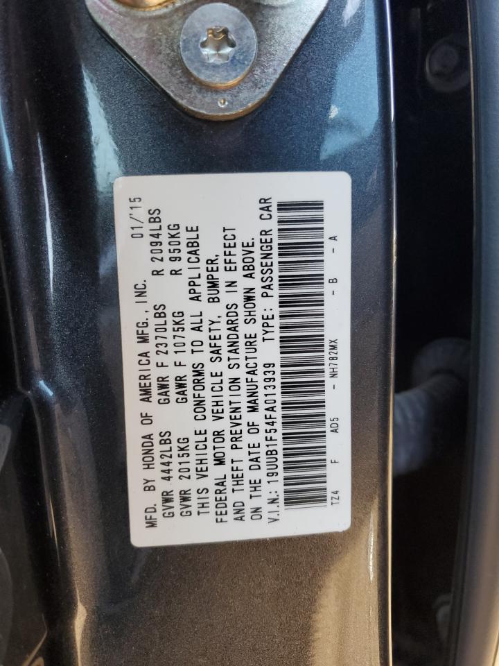 2015 Acura Tlx Tech VIN: 19UUB1F54FA013939 Lot: 70318664