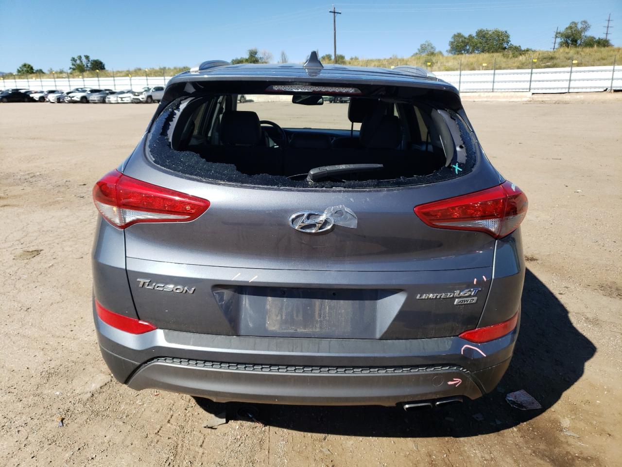 KM8J3CA24GU145313 2016 Hyundai Tucson Limited