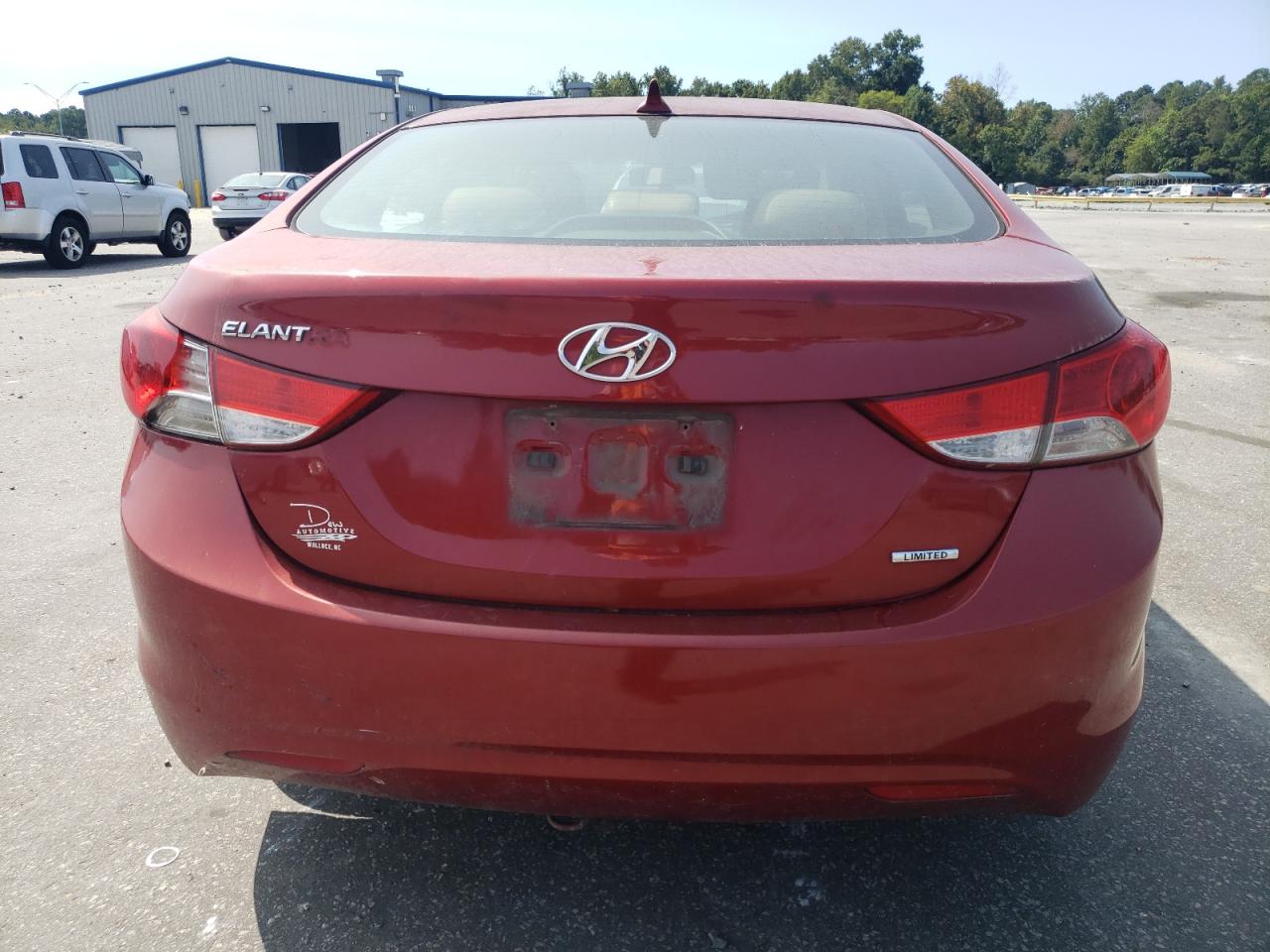 KMHDH4AE9BU105350 2011 Hyundai Elantra Gls