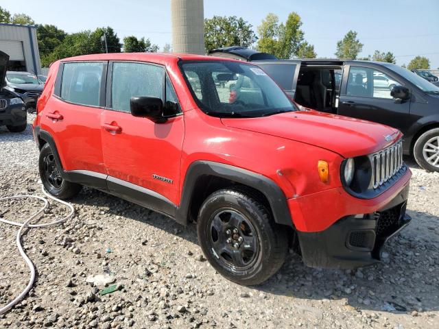  JEEP RENEGADE 2017 Czerwony