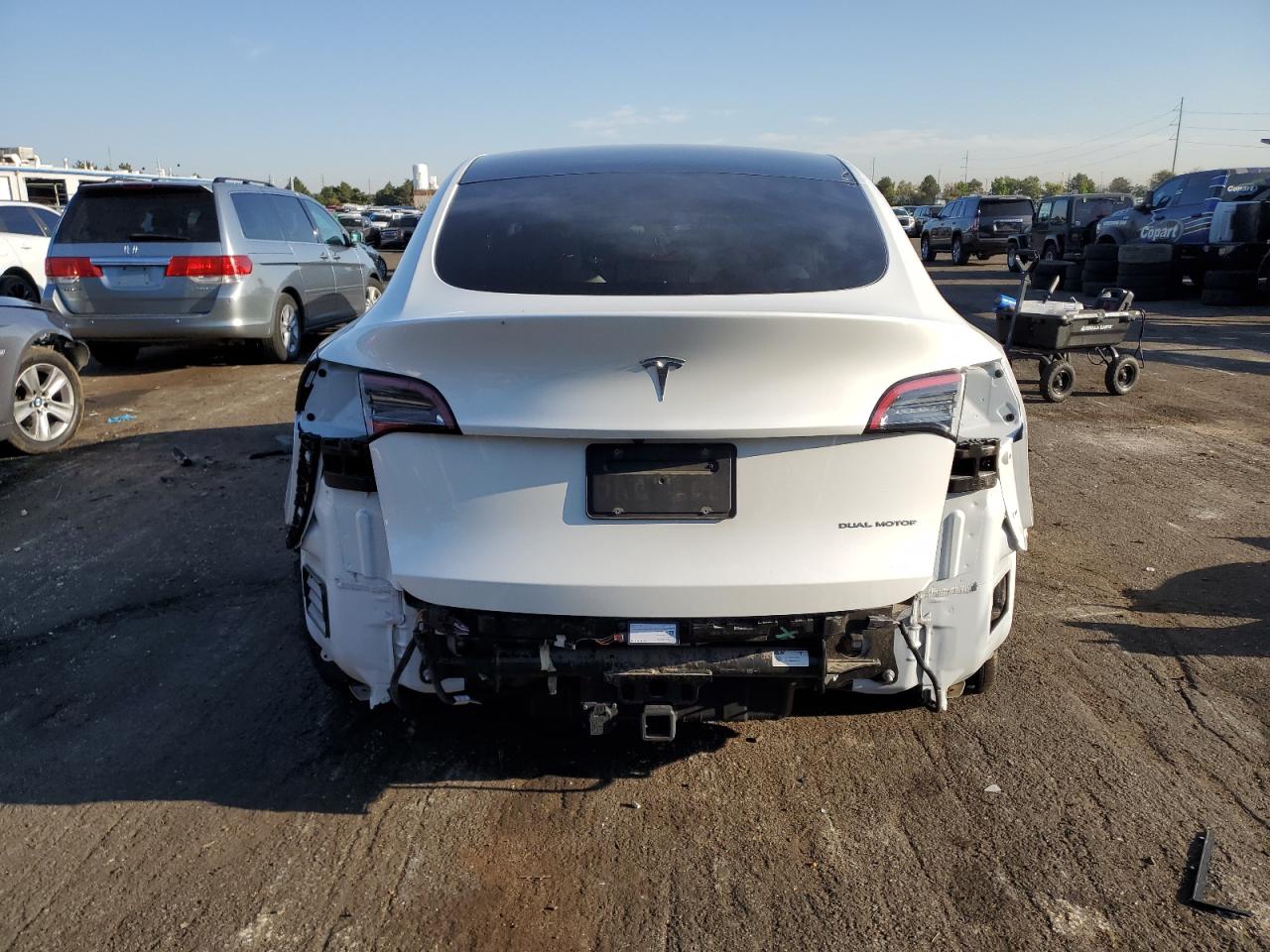 2020 Tesla Model Y VIN: 5YJYGDEE9LF051657 Lot: 69597254