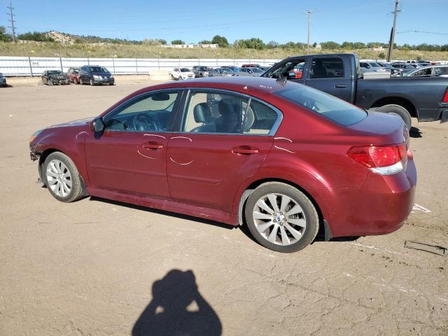  SUBARU LEGACY 2012 Червоний