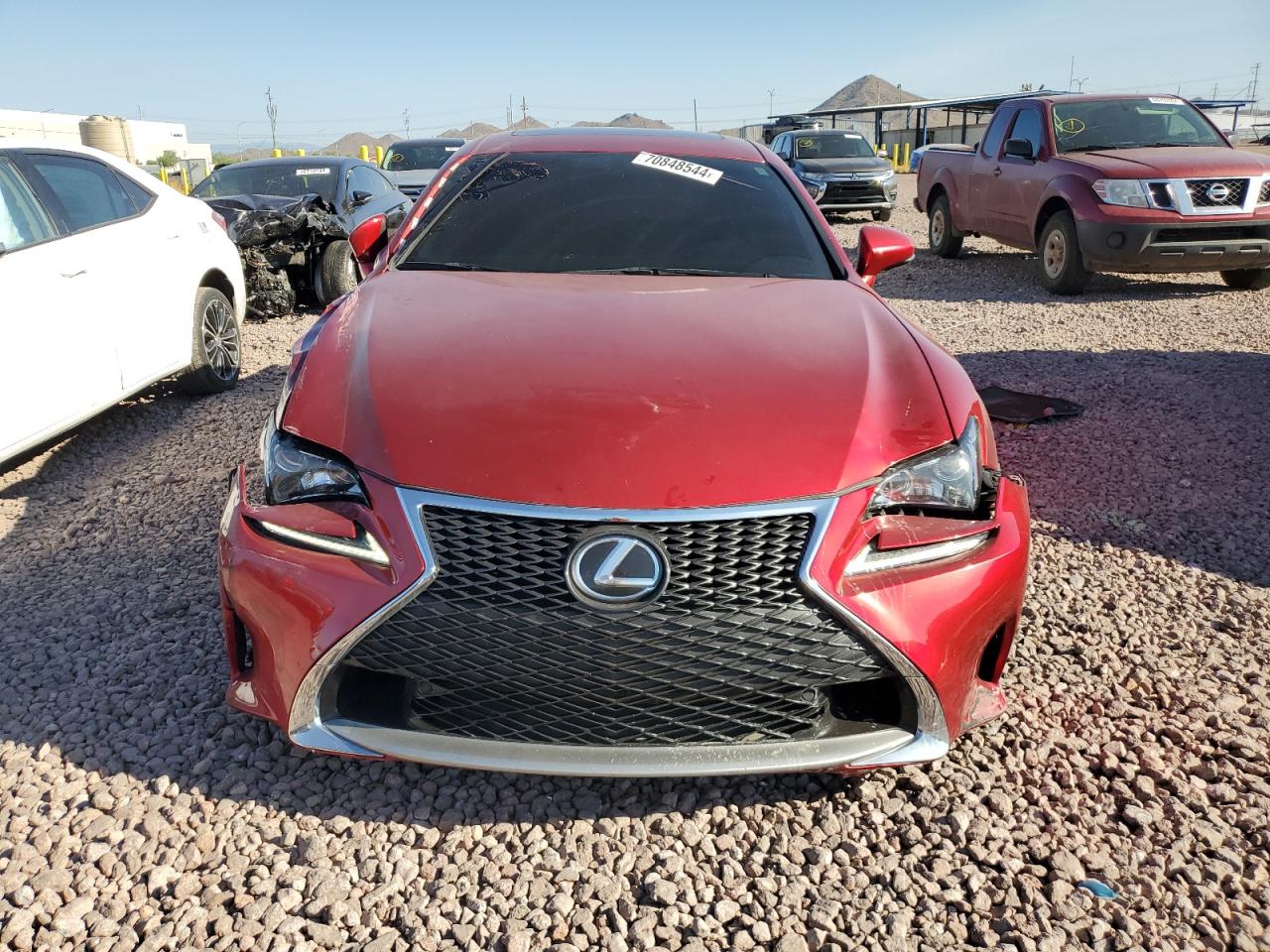 2016 Lexus Rc 200T VIN: JTHHA5BC8G5004717 Lot: 70848544