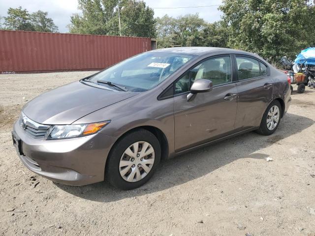  HONDA CIVIC 2012 tan