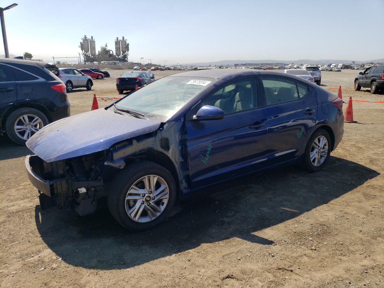 5NPD84LF2KH484521 2019 HYUNDAI ELANTRA - Image 1