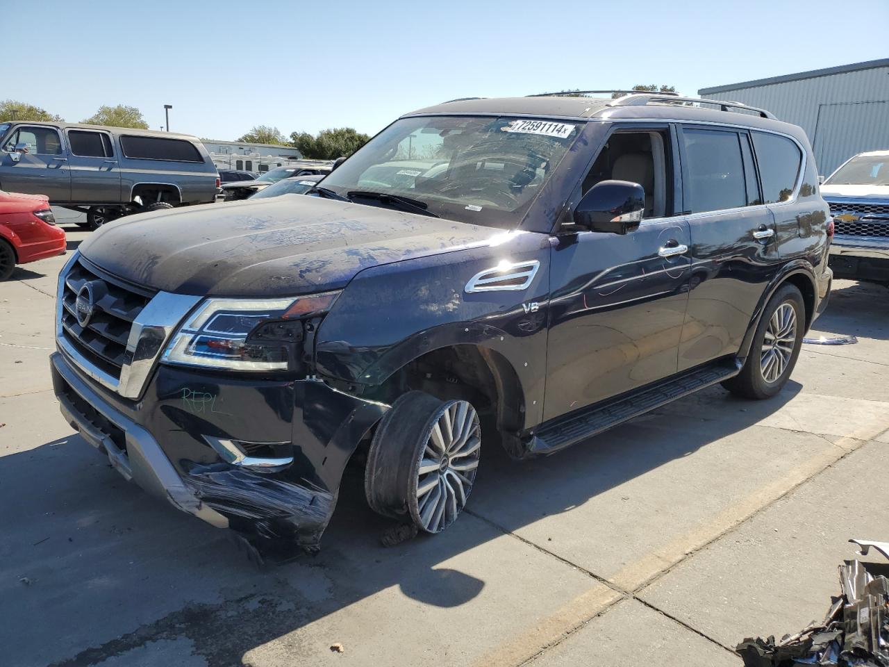 JN8AY2BD4N9675415 2022 NISSAN ARMADA - Image 1